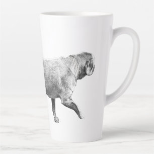 zachte vorst stap latte mok