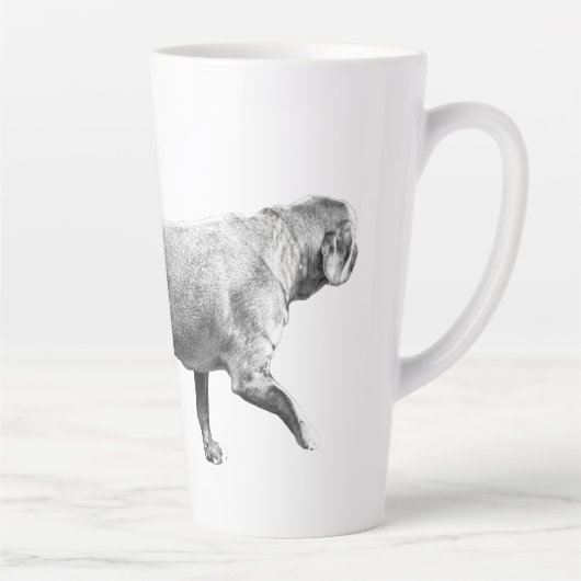 zachte vorst stap latte mok (Rechts)