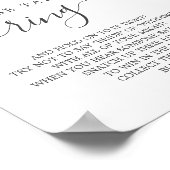 Zachte Vrijgezellenfeest Ring Game Poster (Hoek)