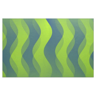 Zachte Wachten groen blauw en uw ideeën Stof