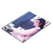 Zachte Wangji Spelen de Zither Notitieboek (Linkerzijde)