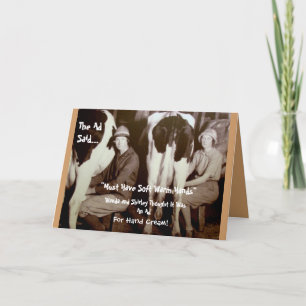 Zachte Warm Handen moeten hebben Kaart