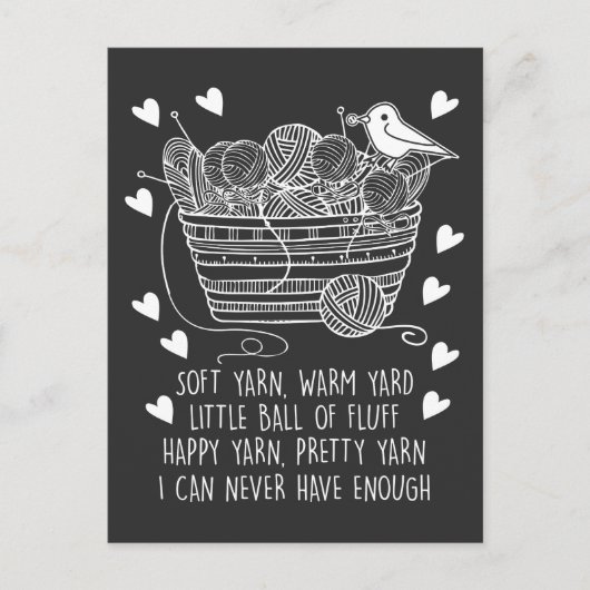 Zachte Warm-kantelbreimachine Briefkaart (Voorkant)