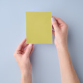 Zachte Warme Gele Flyers (Hand)