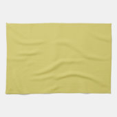 Zachte Warme Gele Keukenhanddoek (Horizontaal)
