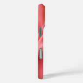 Zachte watermeloen roze vloeiende stof Case-Mate iPhone case (Achterkant / Rechts)