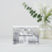 Zachte Waterval Visitekaartje (Staand voorkant)