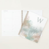 Zachte Waterverf Abstracte Initiaal Planner (Display)