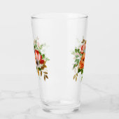 Zachte waterverf bloemen glas (Links)