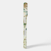 Zachte Waterverf bloemenstrepen Case-Mate iPhone Case (Achterkant / Rechts)