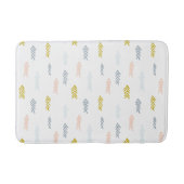 Zachte Waterverf Chevron Patroon Badmat (Voorkant)