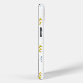 Zachte Waterverf Chevron Patroon Case-Mate iPhone Case (Achterkant / Rechts)