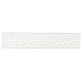 Zachte Waterverf Chevron Patroon Medium Tafelloper (Horizontaal)