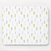 Zachte Waterverf Chevron Patroon Muismat (Voorkant)