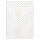 Zachte Waterverf Chevron Patroon Tafelkleed (Voorkant)