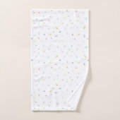 Zachte Waterverf Confetti Pattern Bad Handdoek (Handdoek)