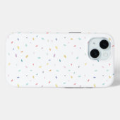 Zachte Waterverf Confetti Pattern Case-Mate iPhone Case (Achterkant (horizontaal))
