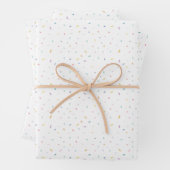 Zachte Waterverf Confetti Pattern Inpakpapier Vel (In situ)