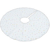 Zachte Waterverf Confetti Pattern Kerstboom Rok (Gekanteld)