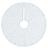 Zachte Waterverf Confetti Pattern Kerstboom Rok (Voorkant)
