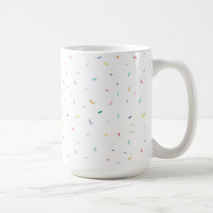 Zachte Waterverf Confetti Pattern Koffiemok