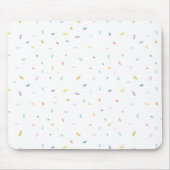 Zachte Waterverf Confetti Pattern Muismat (Voorkant)