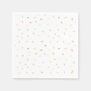Zachte Waterverf Confetti Pattern Servet