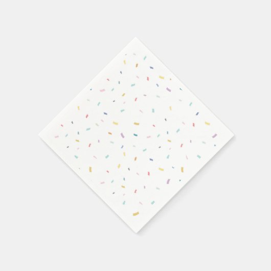 Zachte Waterverf Confetti Pattern Servet (Hoek)