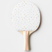 Zachte Waterverf Confetti Pattern Tafeltennisbatje (Voorkant)