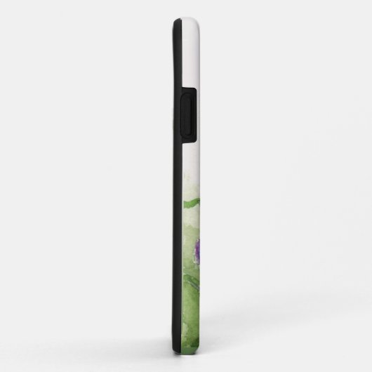 Zachte Waterverf Iris iPhone 5 Hoesje (Achterkant/rechts)