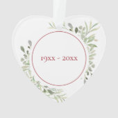 Zachte Waterverf met 40e Jubileum Ornament (achterkant)