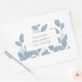 Zachte Waterverf met leisteen laat etiketten achte (Envelop)