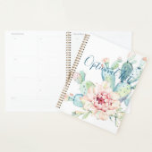 Zachte Waterverf pasta-bloeiende cactus Planner (Display)