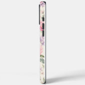 Zachte Waterverf Pioen Bloemen Case-Mate iPhone Case (Achterkant / Links)