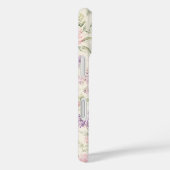 Zachte Waterverf Pioen Bloemen Case-Mate iPhone Case (Achterkant / Rechts)
