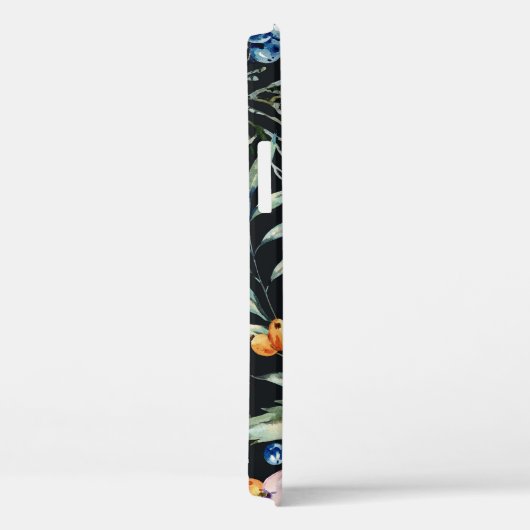 Zachte Waterverf: Roze Bloemenbessen Case-Mate iPhone Case (Achterkant / Rechts)