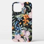 Zachte Waterverf: Roze Bloemenbessen Case-Mate iPhone Case (Achterkant)
