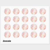 Zachte Waterverf Stickers (Vel)