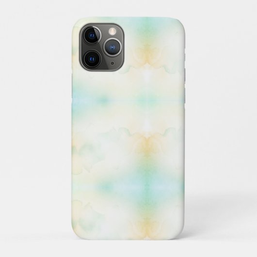 Zachte waterverf telefoonhoes met pasteltinten  Case-Mate iPhone case (Achterkant)