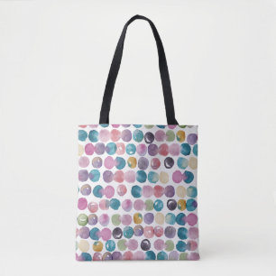 Zachte Waterverf Tote Tas – Elegant Artistiek Canv