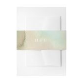 Zachte Waterverf Uitnodigingen Wikkel (Voorkant Voorbeeld)