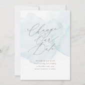 Zachte Waterverf Uitstel uitstellen van waslijst V Aankondiging (Voorkant)