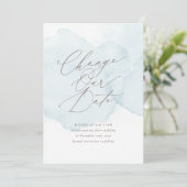 Zachte Waterverf Uitstel uitstellen van waslijst V Aankondiging (Staand voorkant)