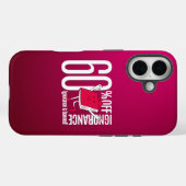 Zachte waterverf Whimsical Anti-Onwetendheid Case-Mate iPhone Case (Achterkant (horizontaal))