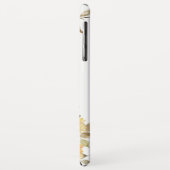 Zachte Waterverf Zonnebloemen en Greenery Case-Mate iPhone Case (Achterkant/links)