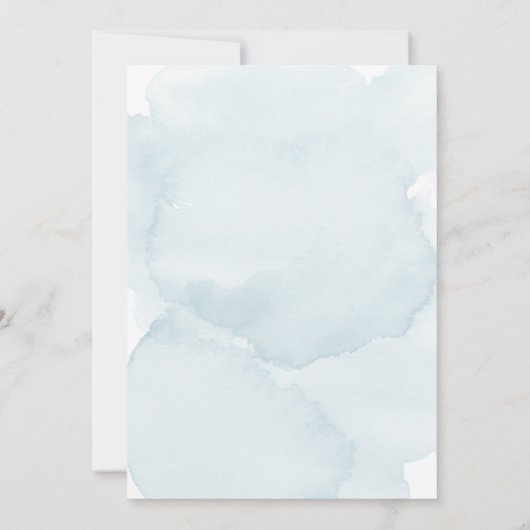 Zachte waterverfwas Uitstel Wijzigingsdatum Kaart (Achterkant)