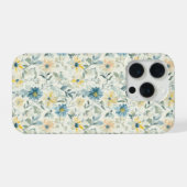 Zachte Weide Madeliefje Waterverf iPhone Hoesje (Achterkant horizontaal)