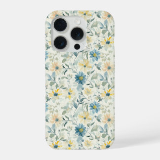 Zachte Weide Madeliefje Waterverf iPhone 15 Pro Case