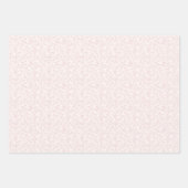 Zachte Weide Roze Blos - Neutraal Inpakpapier Vel (Voorkant 2)