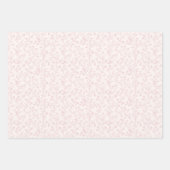Zachte Weide Roze Blos - Neutraal Inpakpapier Vel (Voorkant)
